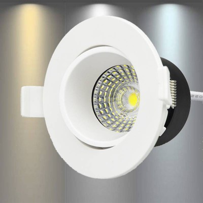 5w 7w Unique Design Commercial Mini Cct Adjustable Led Spotlight For Shop